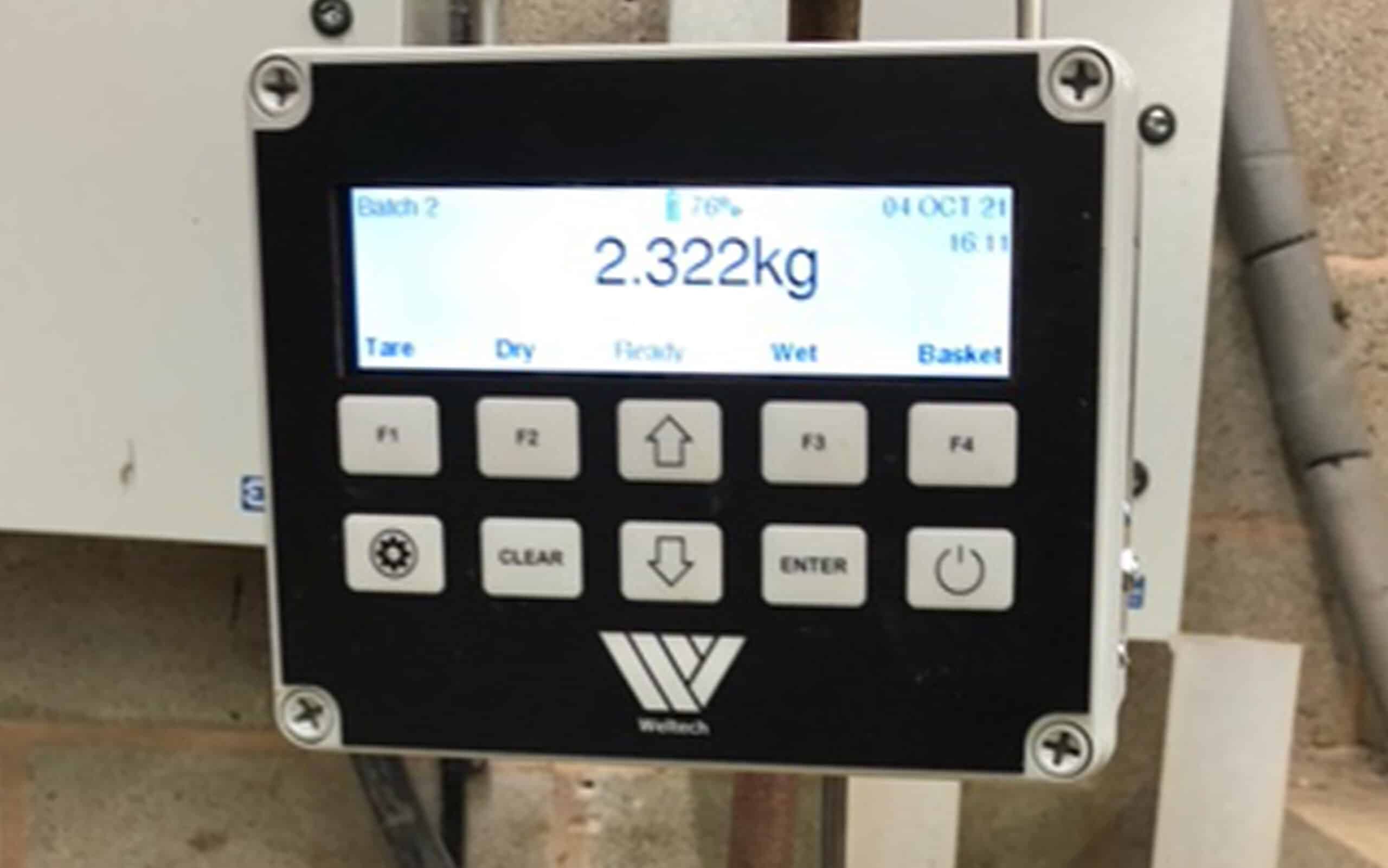 Weltech Hydrometer Digital Dry Matter Weigher - Martin Lishman Ltd