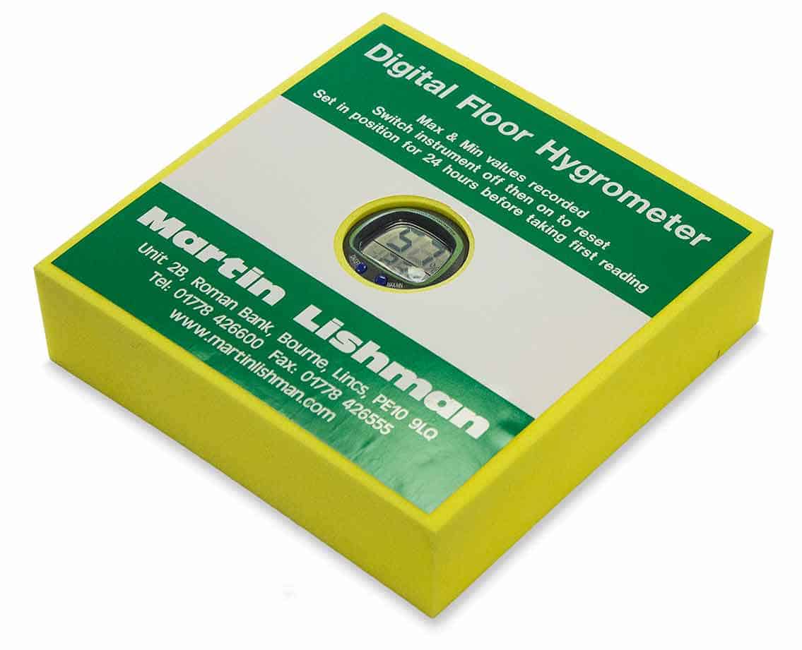 Digital Floor Hygrometer Product Image Martin Lishman Ltd