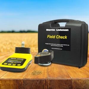 The field check moisture meter with case.