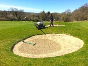 Martin Lishman Micro-Spray in use of a golf course